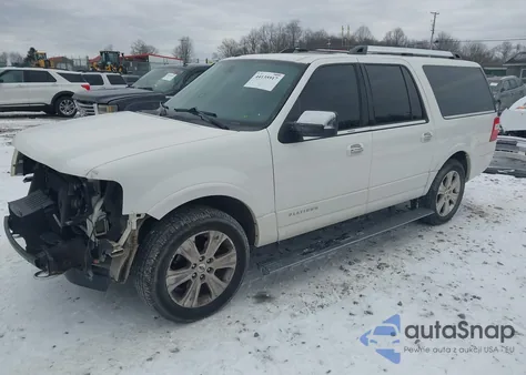 2015 Ford Expedition El Platinum from USA, damaged, VIN 1FMJK1MT5FEF48947